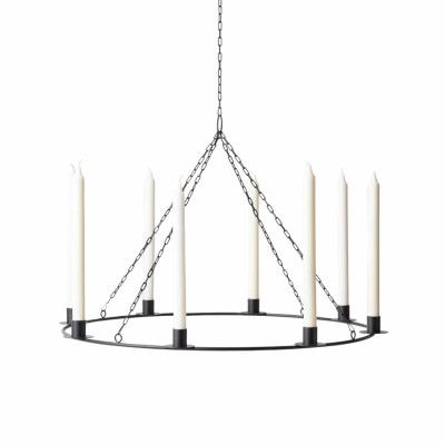 Ljuskrona Hanna svart