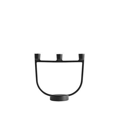 Muuto Ljusstake Open Cand. svart