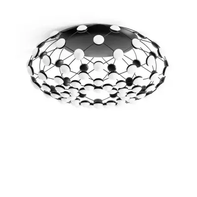 Luceplan - Mesh Plafond Ø72xH32 Black