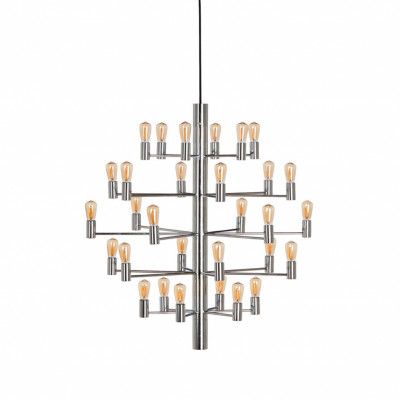 Manola 30 ljuskrona, krom