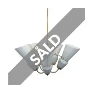 Maria takkrona 5-arm, mässing/opal