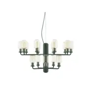 Normann Copenhagen - Amp Chandelier Small Gold/Green