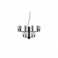 Normann Copenhagen - Amp Chandelier Small Smoke/Black