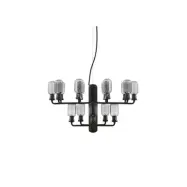 Normann Copenhagen - Amp Chandelier Small Smoke/Black