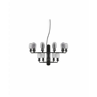 Normann Copenhagen - Amp Chandelier Small Smoke/Black