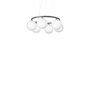 Nuura Aps - Miira 6 Circular Ljuskrona Rock Grey/Opal WhiteNuura