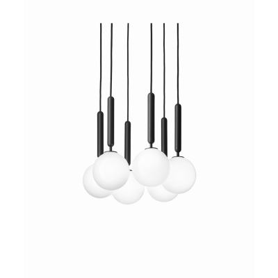 Nuura Aps - Miira 6 Ljuskrona Rock Grey/Opal WhiteNuura