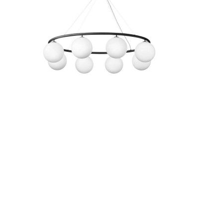 Nuura Aps - Miira 8 Oval Ljuskrona Rock Grey/OpalNuura