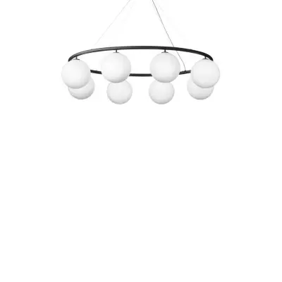 Nuura Aps - Miira 8 Oval Ljuskrona Rock Grey/OpalNuura