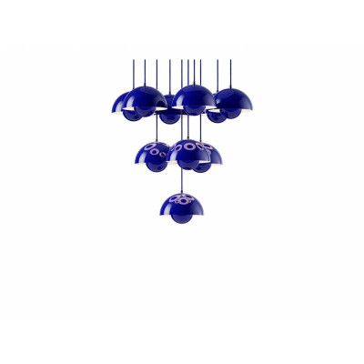 &Tradition - Flowerpot VP10 Ljuskrona Ø53 Cobalt Blue