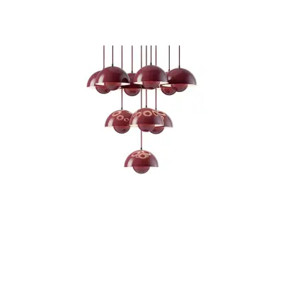 &Tradition - Flowerpot VP10 ljuskrona Ø53 violett