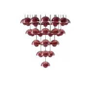 &Tradition - Flowerpot VP10 ljuskrona Ø89 violett