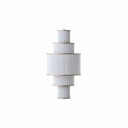 Plivello pendel S-M-L-M-S, vit/guld