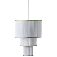 Plivello pendel S-M-L, vit/guld