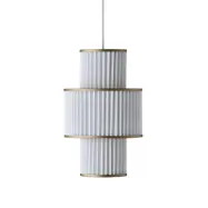 Plivello pendel S-M-S, vit/guld