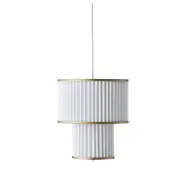 Plivello pendel S-M, vit/guld