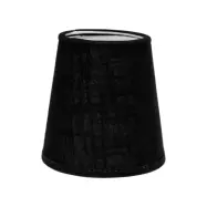 PR Home Queen Lampskärm Classico Svart 10cm