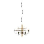 Sarfatti 2097/18 takkrona inkl. ljuskällor, Mässing 69cm