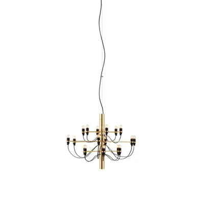 Sarfatti 2097/18 takkrona inkl. ljuskällor, Mässing 69cm