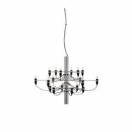 Sarfatti 2097/18 takkrona LED inkl. ljuskällor, Krom 69cm