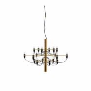 Sarfatti 2097/18 takkrona LED inkl. ljuskällor, Mässing 69cm