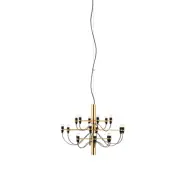 Sarfatti 2097/18 takkrona LED inkl. ljuskällor, Mässing 69cm