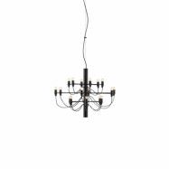 Sarfatti 2097/18 takkrona LED inkl. ljuskällor, Mattsvart 69cm