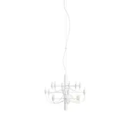 Sarfatti 2097/18 takkrona LED inkl. ljuskällor, Vit 69cm