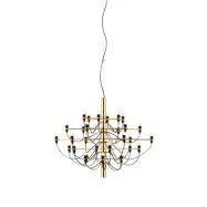 Sarfatti 2097/30 takkrona LED inkl. ljuskällor, Mässing 88cm