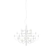 Sarfatti 2097/30 takkrona LED inkl. ljuskällor, Vit 88cm