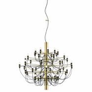 Sarfatti 2097/50 takkrona LED inkl. ljuskällor, Mässing 100cm