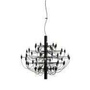 Sarfatti 2097/50 takkrona LED inkl. ljuskällor, Mattsvart 100cm