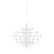 Sarfatti 2097/50 takkrona LED inkl. ljuskällor, Vit 100cm