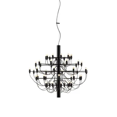 Sarfatti 2097/50 takkrona, mattsvart 100cm