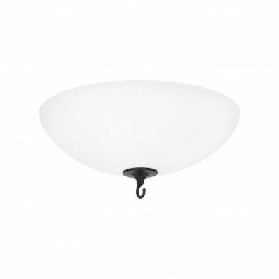 Stävie plafond, svart/opal 38cm