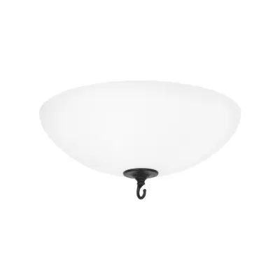 Stävie plafond, svart/opal 38cm