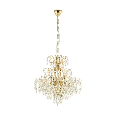 Stars of Light - Fenoullet-ljuskrona, mässing, Ø 58 cm –