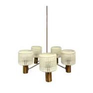 Takkrona Aurora 5-arm, mässing