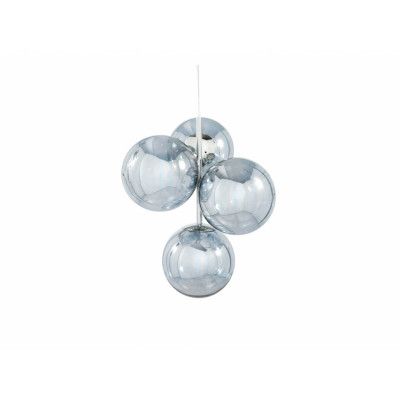 Tom Dixon - Globe Ljuskrona Mini Silver