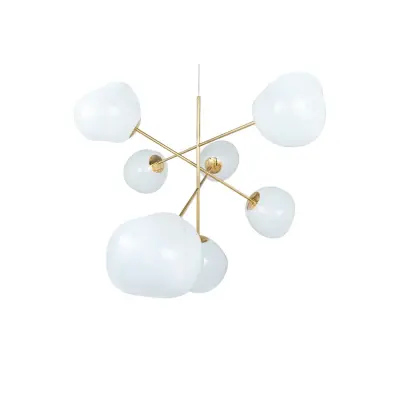 Tom Dixon - Melt Ljuskrona Large Opal/Gold