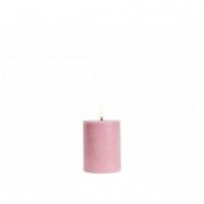 Uyuni - Blockljus LED 7,8x10,1 cm Rustic Dusty Rose Lighting