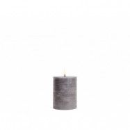 Uyuni - Blockljus LED 7,8x10,1 cm Rustic Grey Lighting