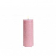 Uyuni - Blockljus LED 7,8x20,3 cm Rustic Dusty Rose Lighting