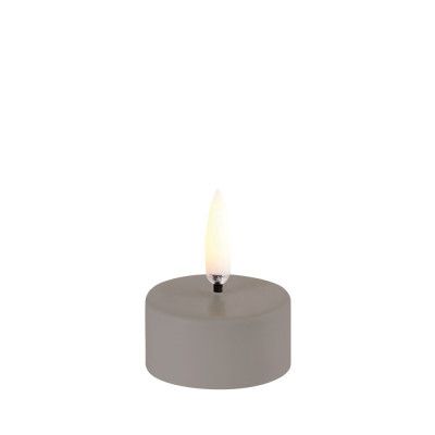 Uyuni Lighting - Värmeljus LED w/Battery 4 x 2,1 cm Sandstone