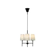 Verbier Takkrona 3-Arm, Svart/Vit