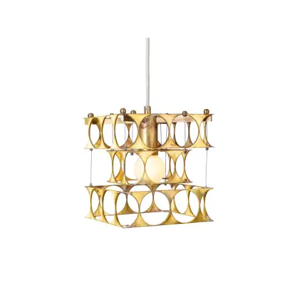Örsjö Belysning Terrace taklampa mini, rå mässing