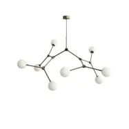 101 Copenhagen - Drop Bulp Ljuskrona Grande Grey