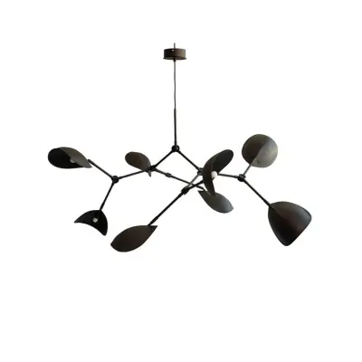 101 COPENHAGEN - Stingray Ljuskrona Burned Black