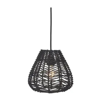 Adelle Taklampa, Svart 24cm