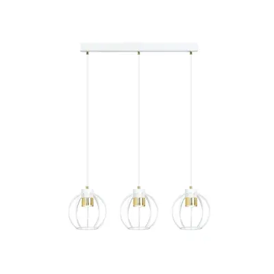 AJAX 3 Taklampa, Svart/Guld